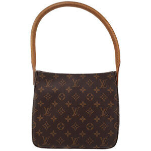 Louis Vuitton Monogram Looping Brown Shoulder Bag